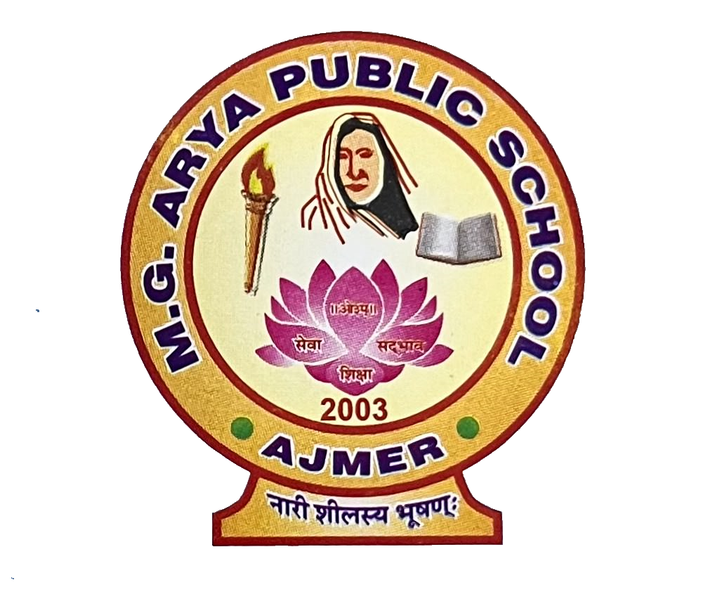 M.G. Arya Public School logo